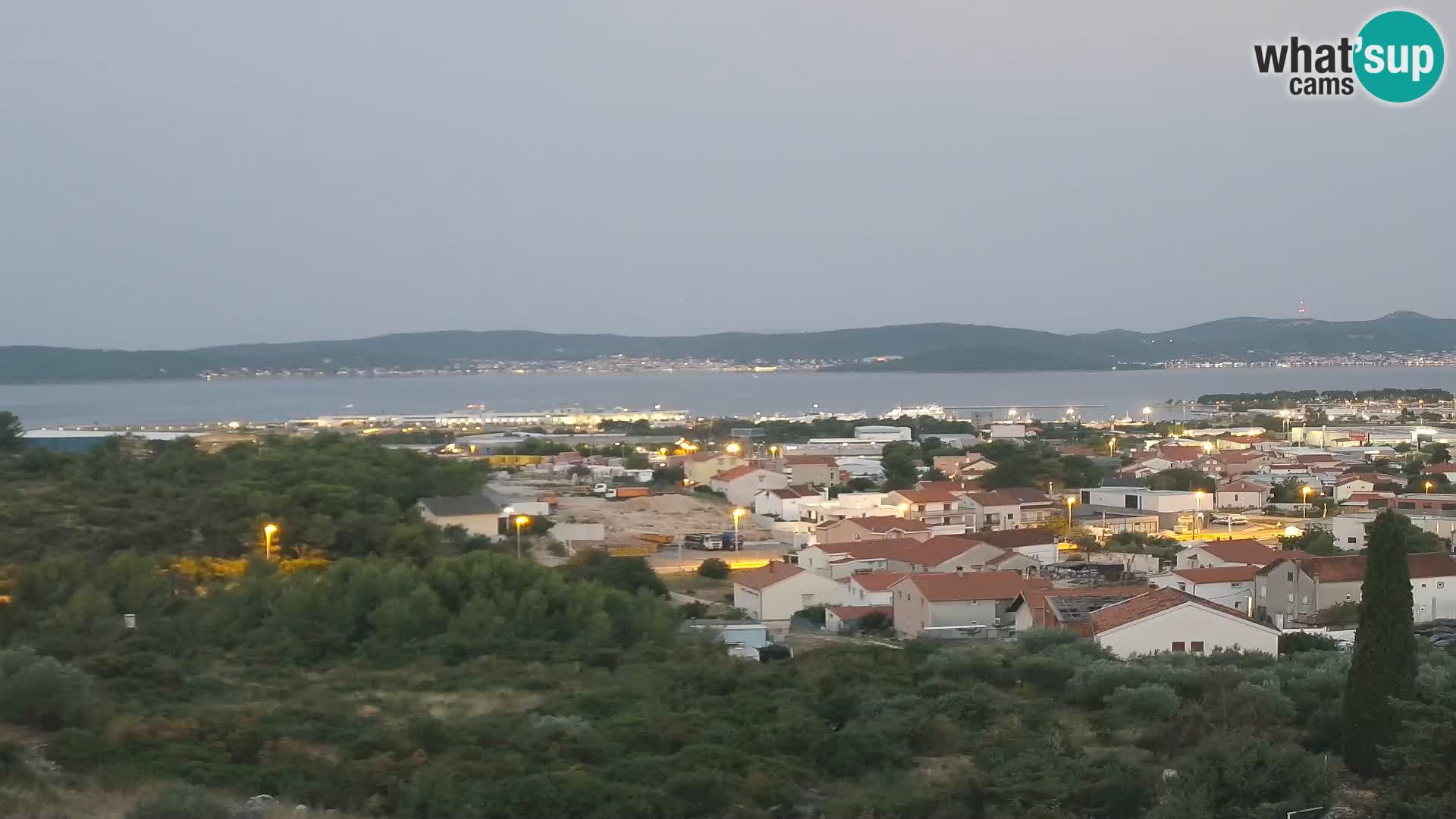 Zadar Port Gazenica Webcam Panorama, Zadar, Croatia