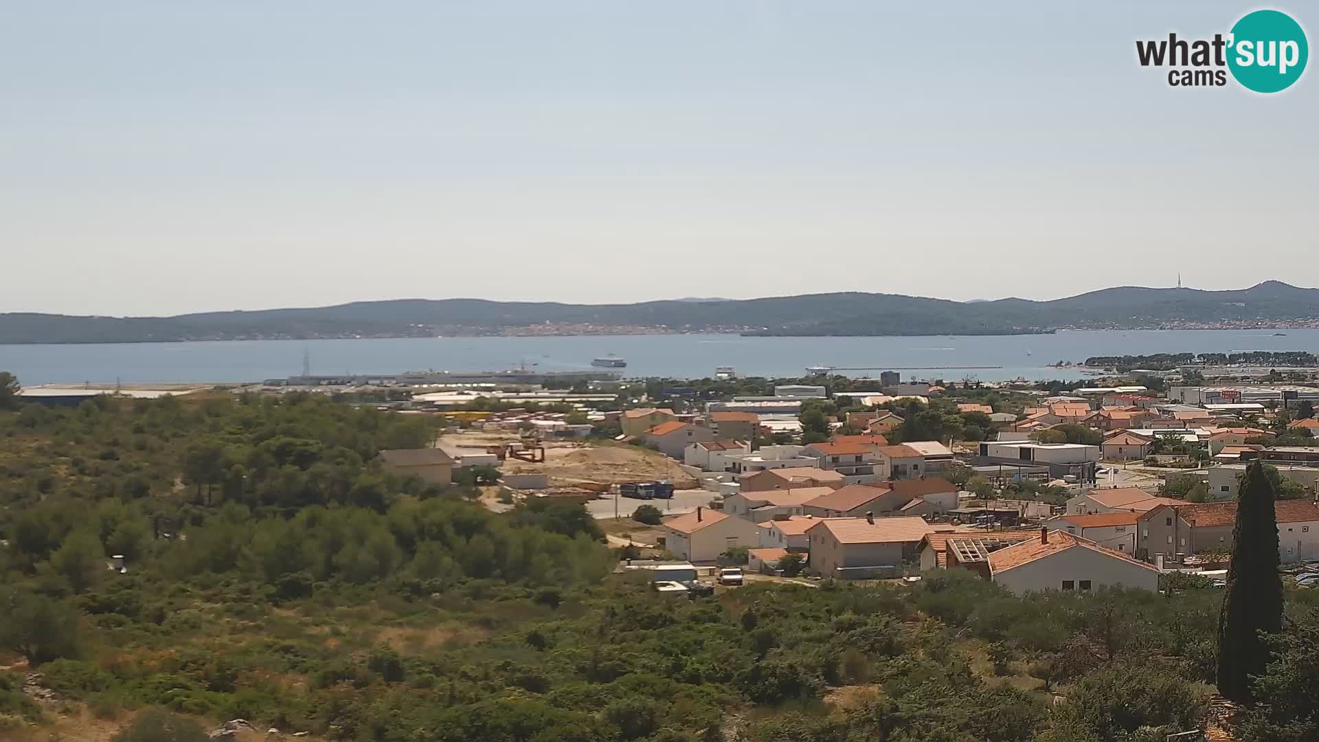 Zadar Port Gazenica Webcam Panorama, Zadar, Croatie
