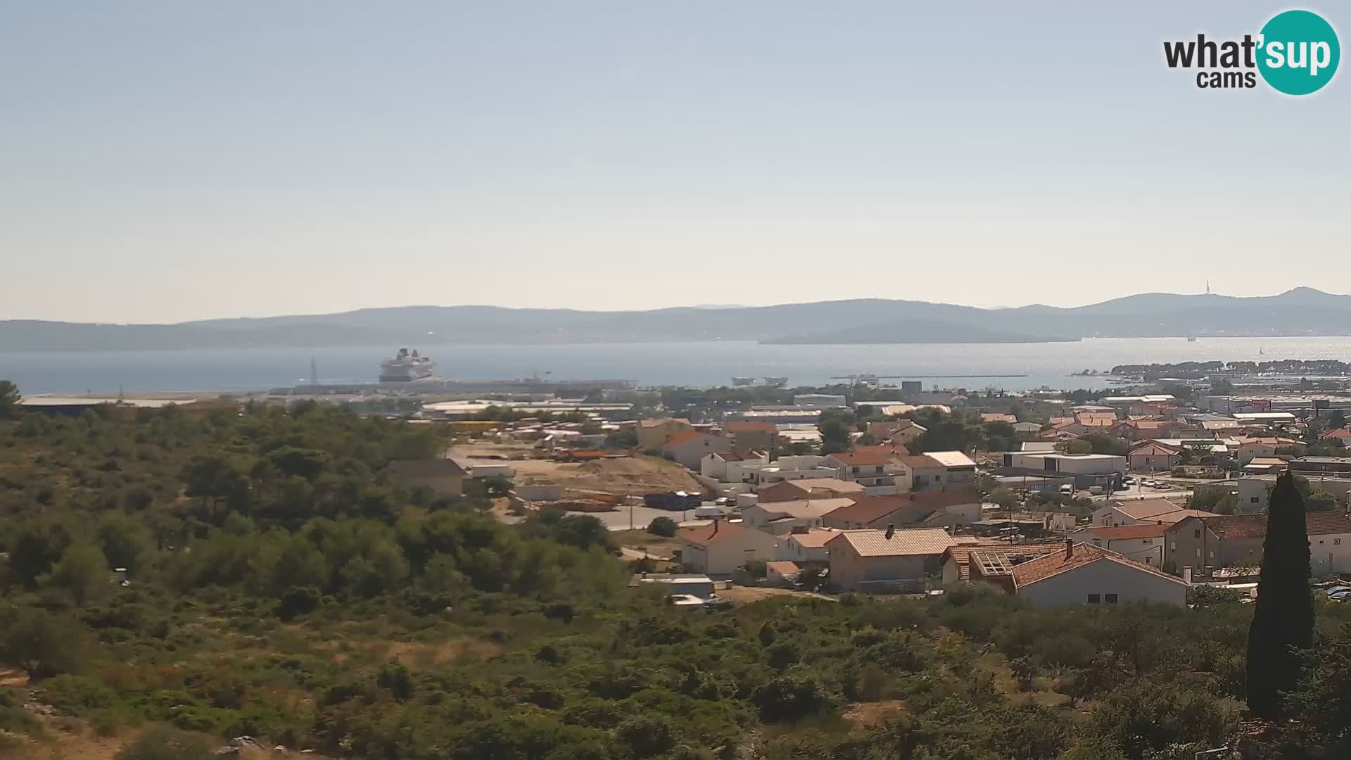 Zadar Port Gazenica Webcam Panorama, Zadar, Croatia