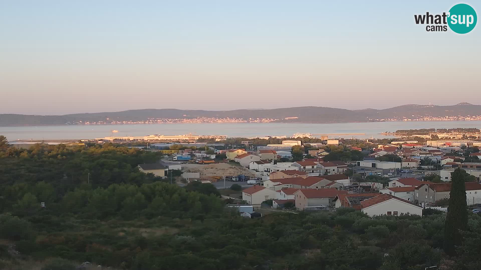Panoramska web kamera Luke Gaženica u Zadru, Hrvatska