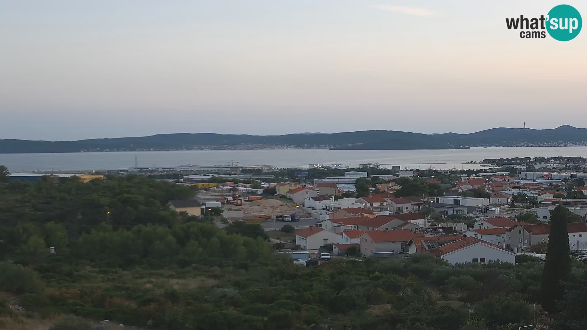 Panoramska web kamera Luke Gaženica u Zadru, Hrvatska