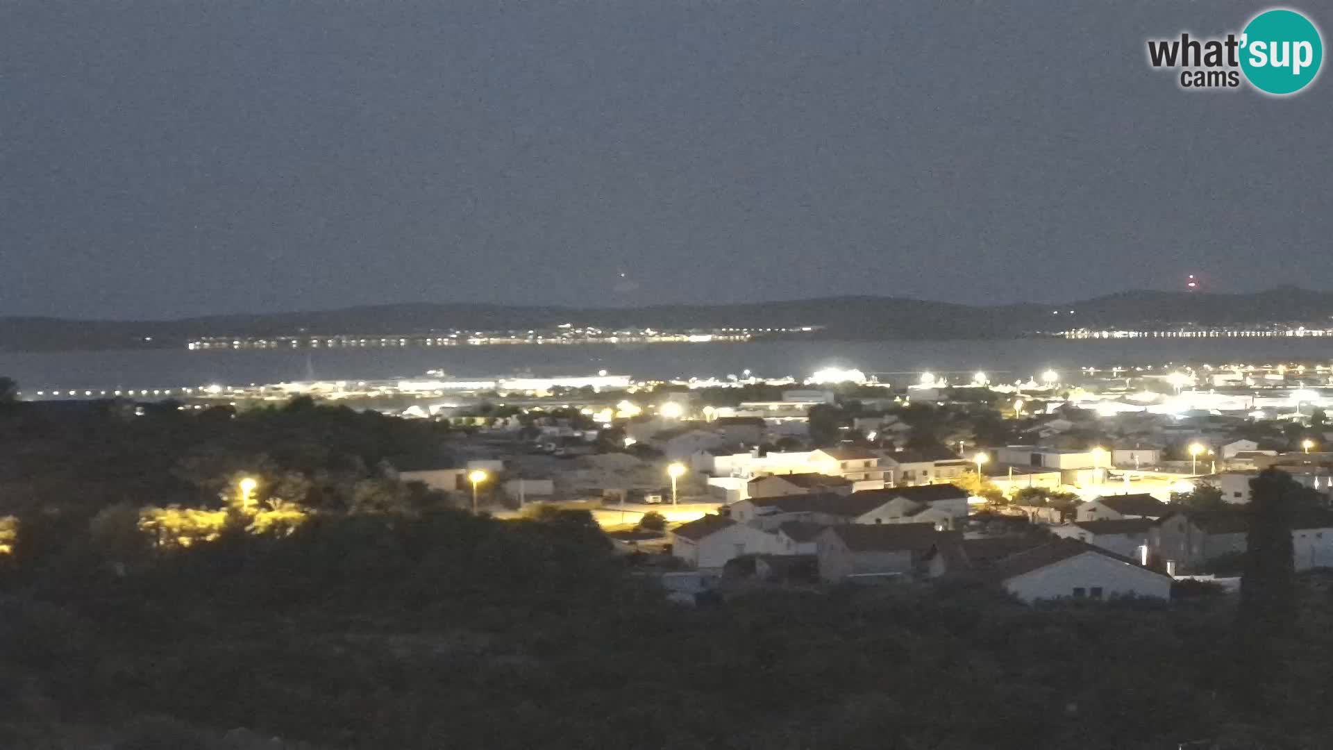 Panoramska web kamera Luke Gaženica u Zadru, Hrvatska
