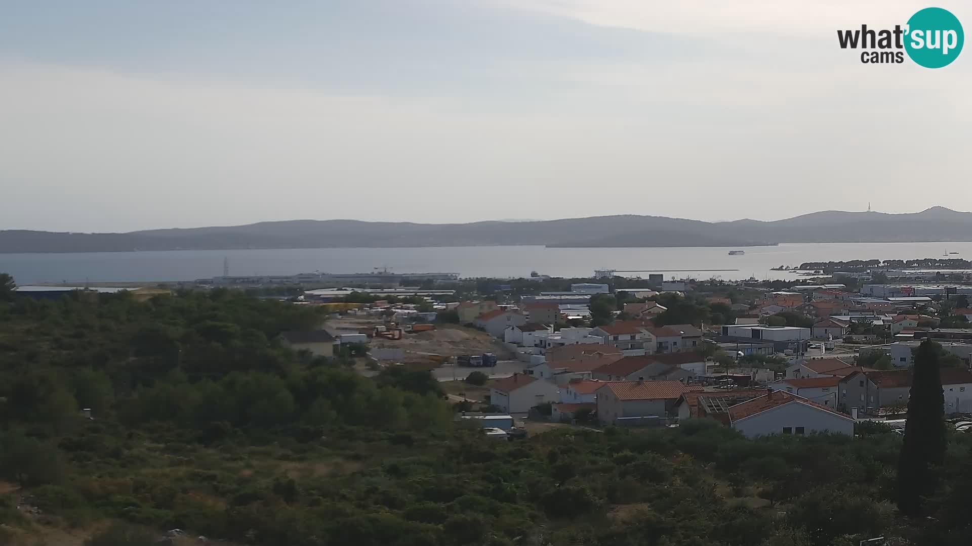 Panoramska web kamera Luke Gaženica u Zadru, Hrvatska