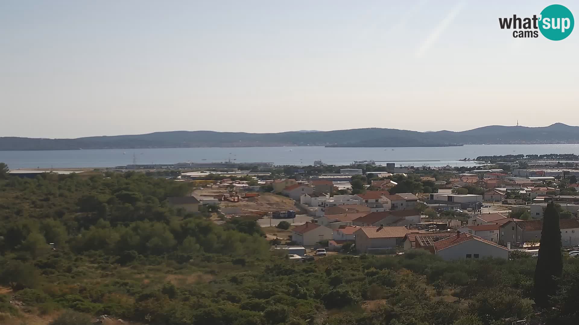 Zadar Port Gazenica Webcam Panorama, Zadar, Kroatien