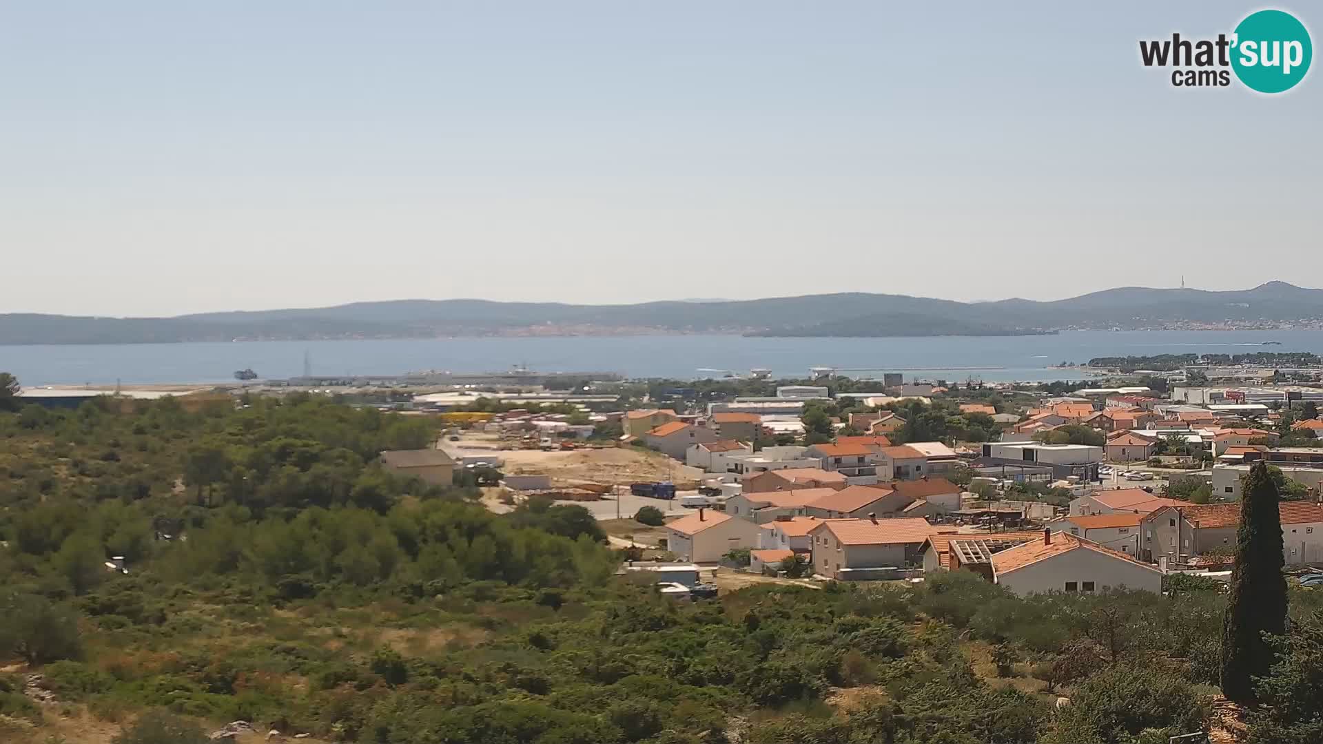 Zadar Port Gazenica Webcam Panorama, Zadar, Croatie