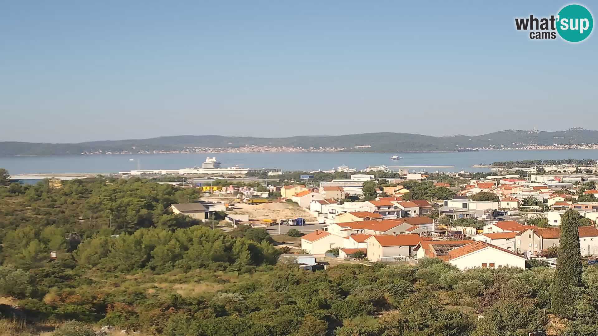 Zadar Port Gazenica Webcam Panorama, Zadar, Croatie