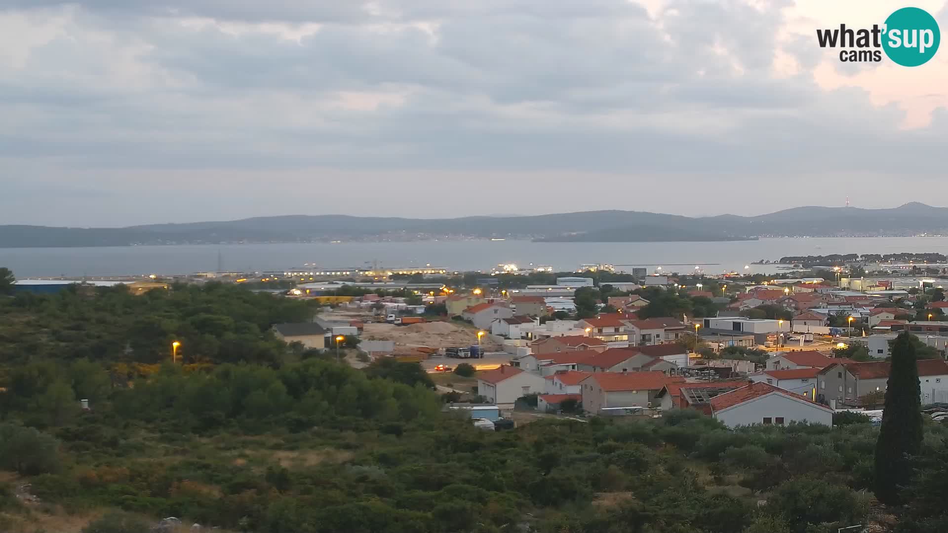 Zadar Porto di Gazenica Webcam Panorama, Zara, Croazia
