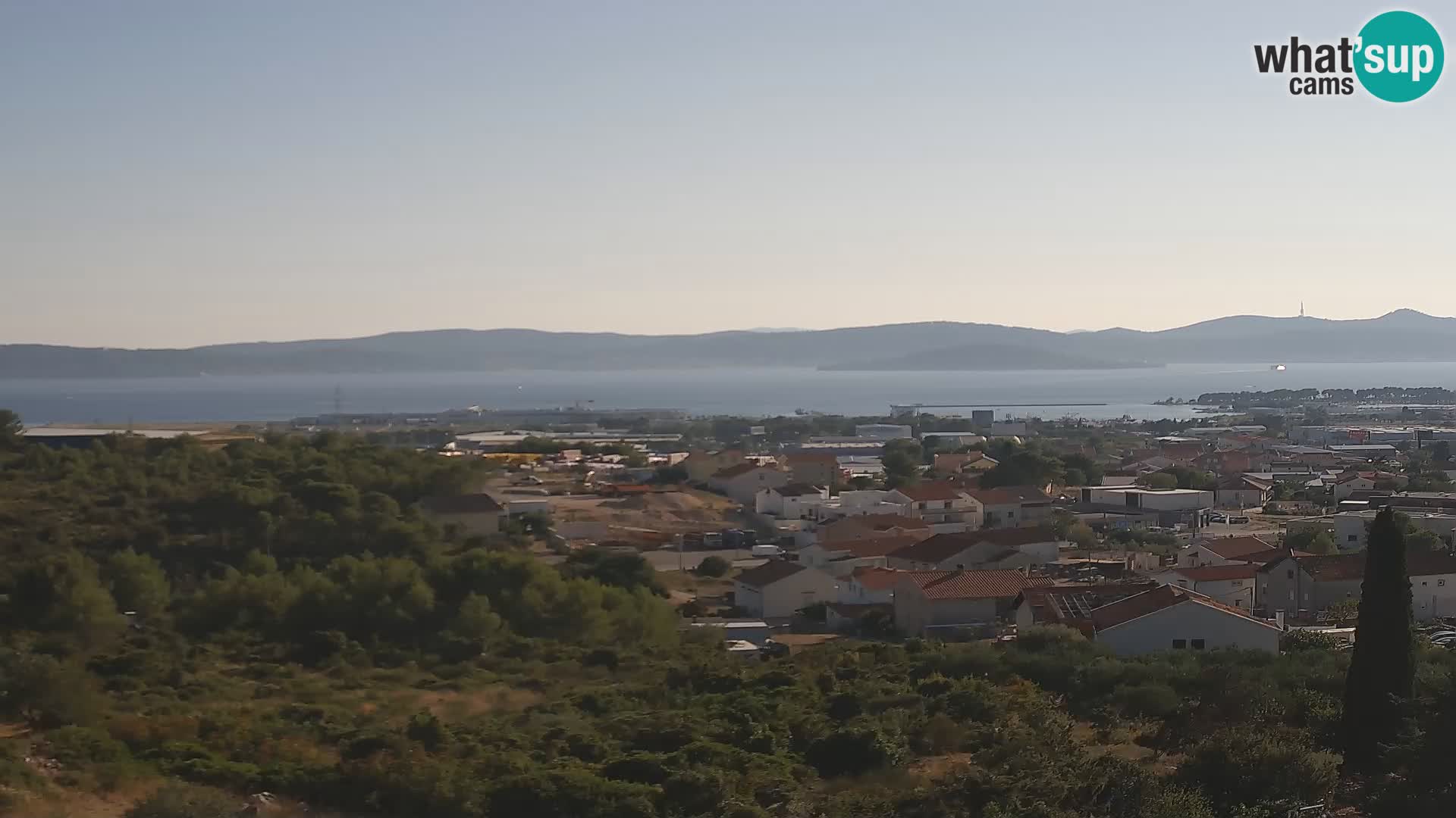 Panoramska web kamera Luke Gaženica u Zadru, Hrvatska