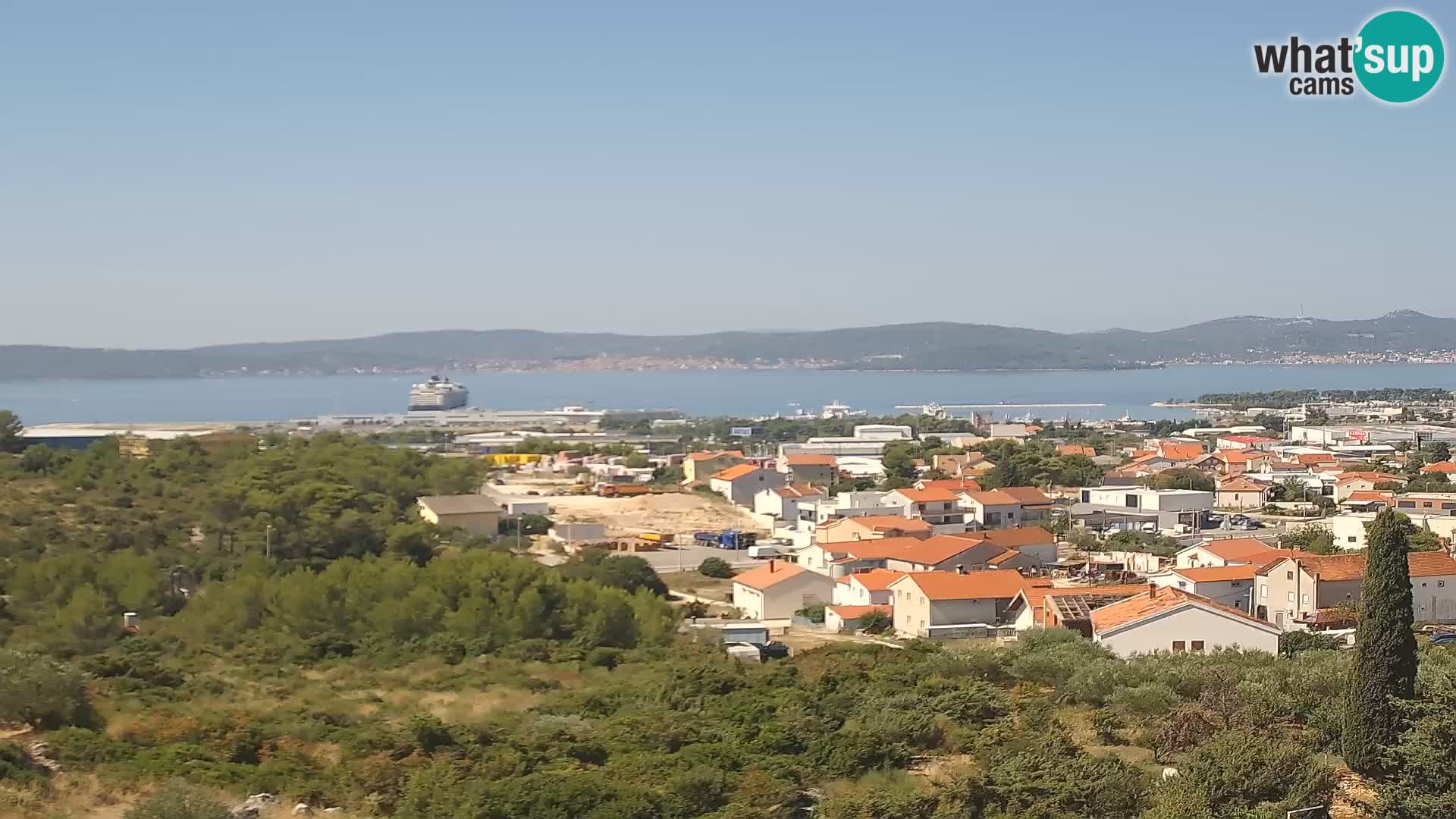 Zadar Port Gazenica Webcam Panorama, Zadar, Croatie