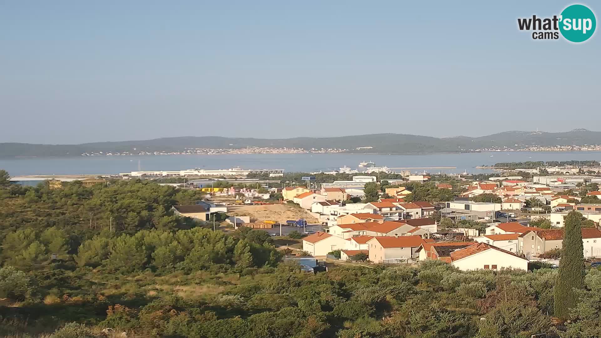 Zadar Porto di Gazenica Webcam Panorama, Zara, Croazia