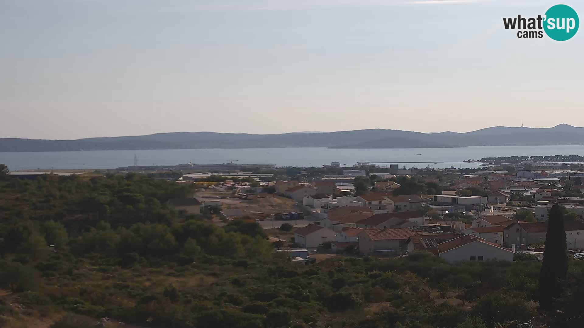 Panorama de la Webcam del Puerto Gazenica de Zadar, Zadar, Croacia