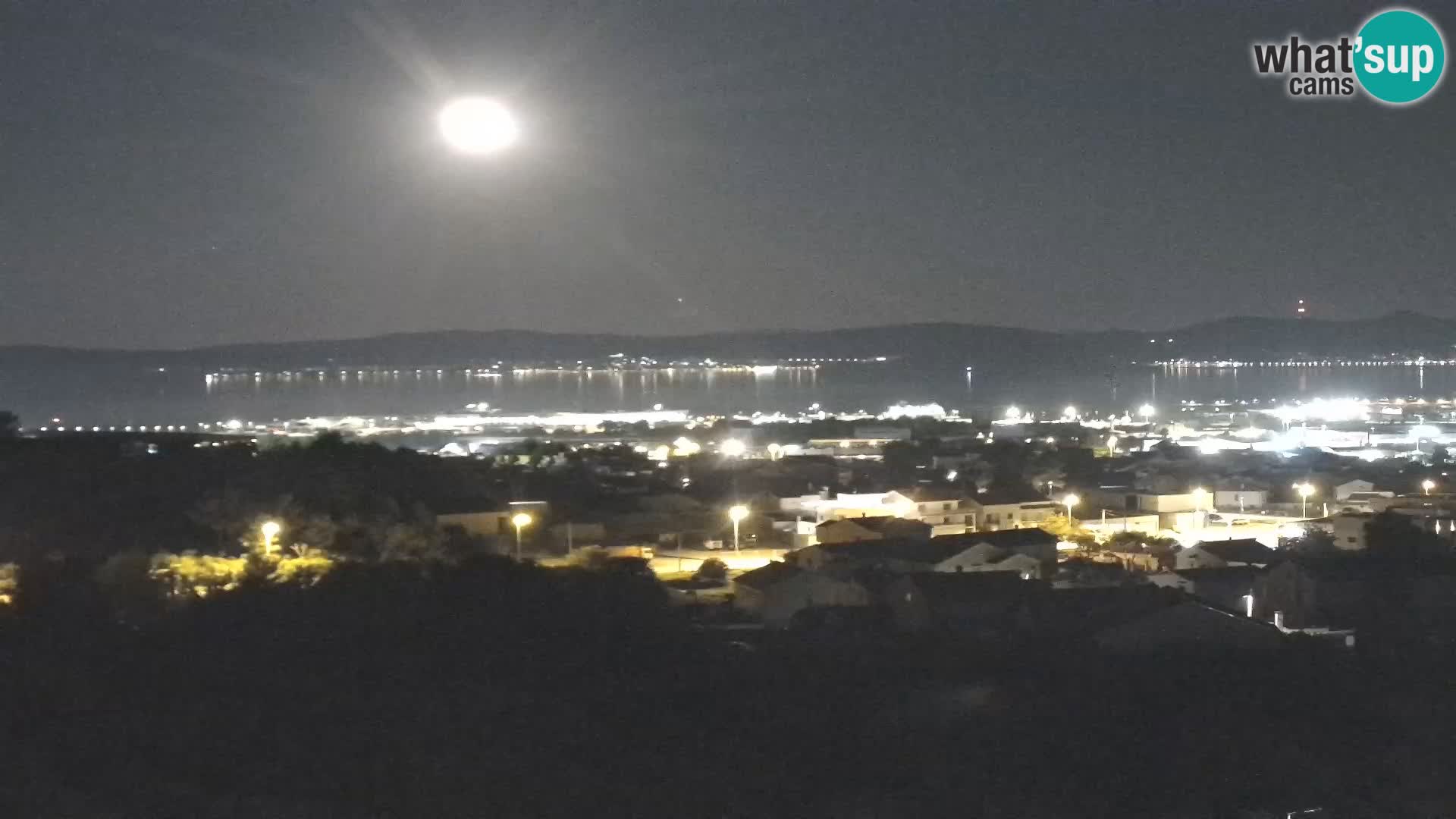 Zadar Pristanišče Gazenica s panoramsko spletno kamero, Zadar, Hrvaška