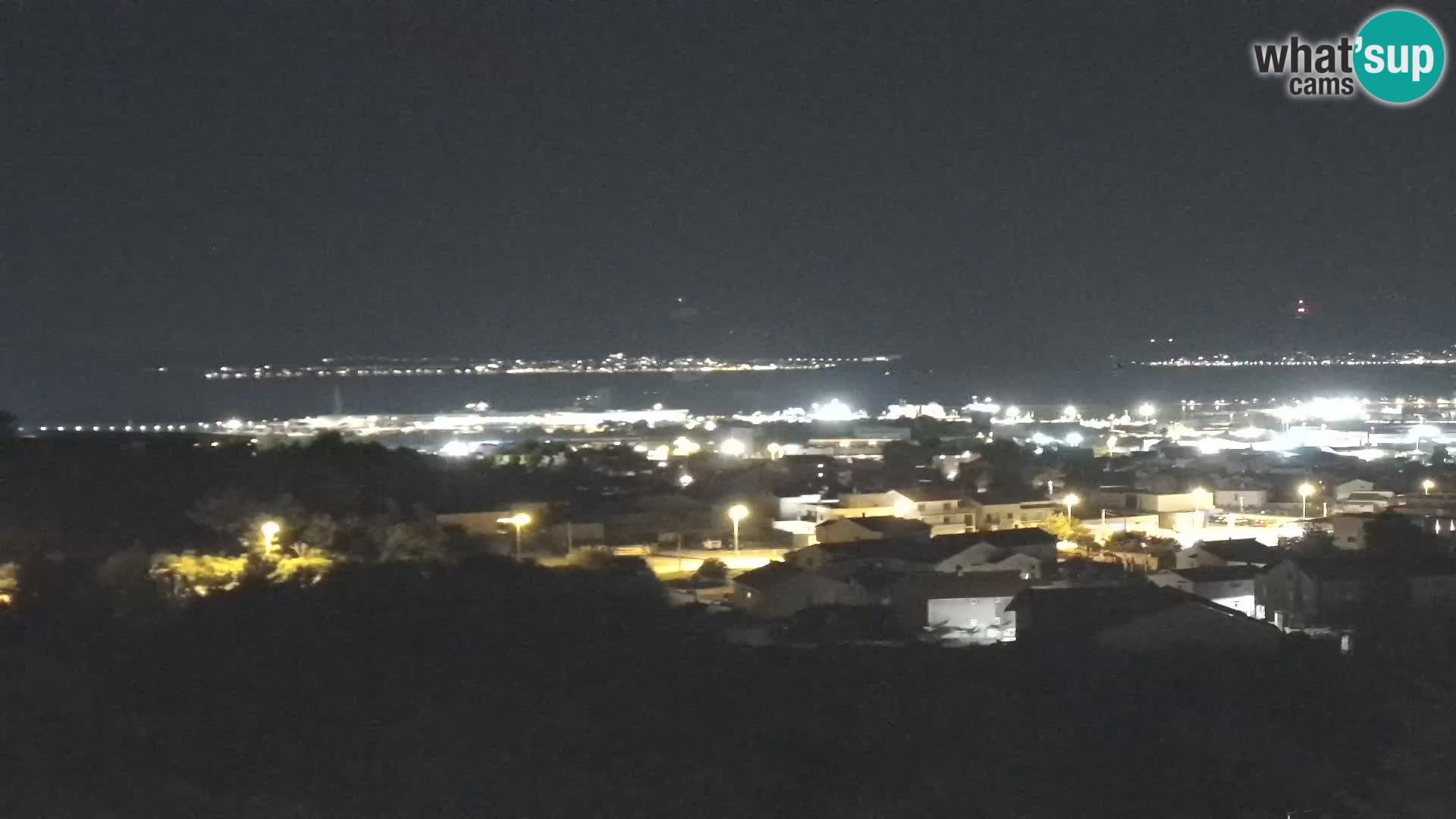 Panorama de la Webcam del Puerto Gazenica de Zadar, Zadar, Croacia