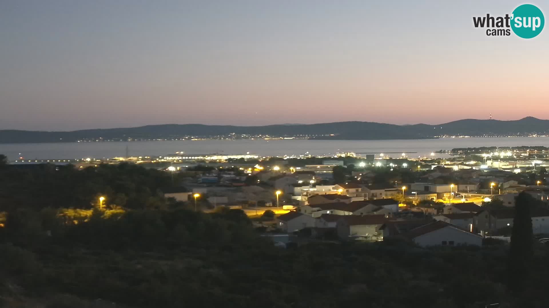 Zadar Port Gazenica Webcam Panorama, Zadar, Croatia