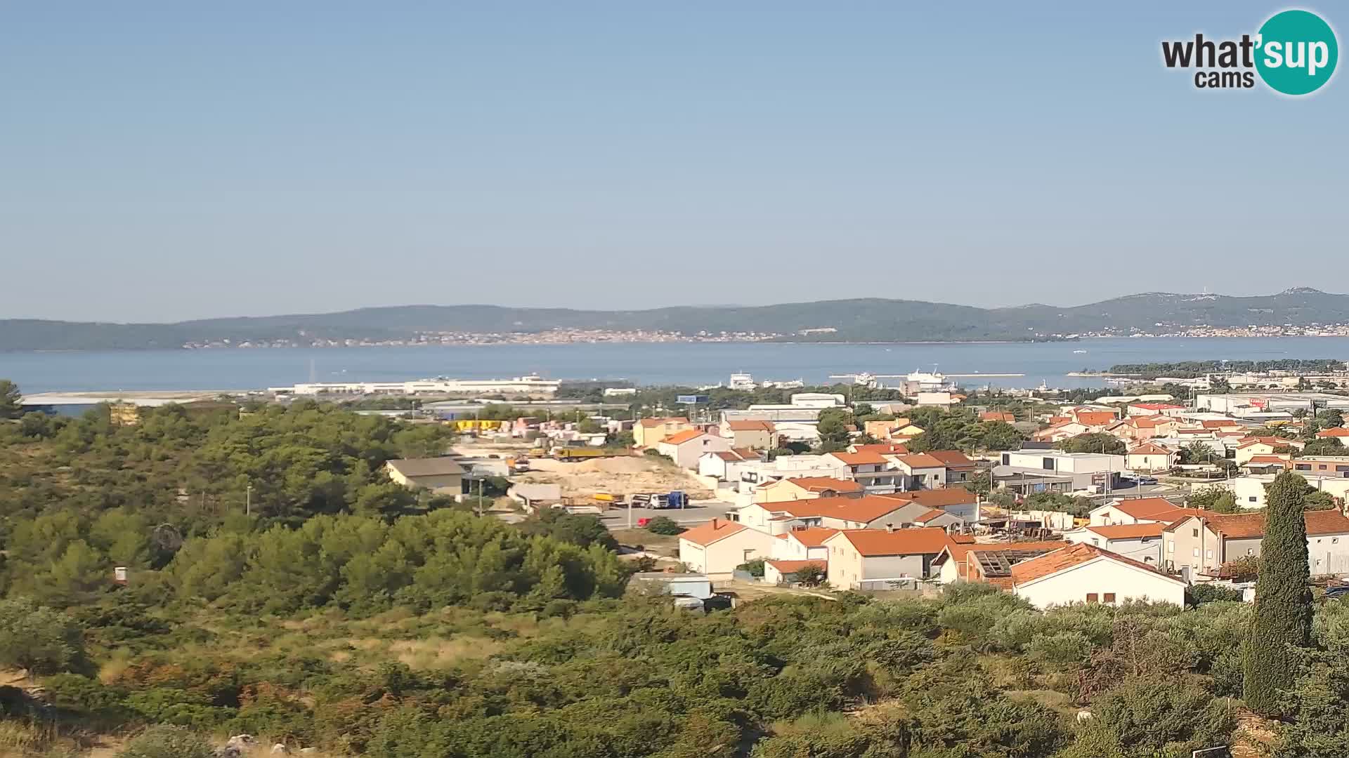 Zadar Port Gazenica Webcam Panorama, Zadar, Kroatien