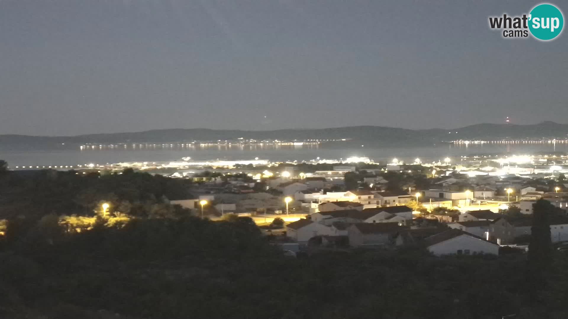 Panorama de la Webcam del Puerto Gazenica de Zadar, Zadar, Croacia