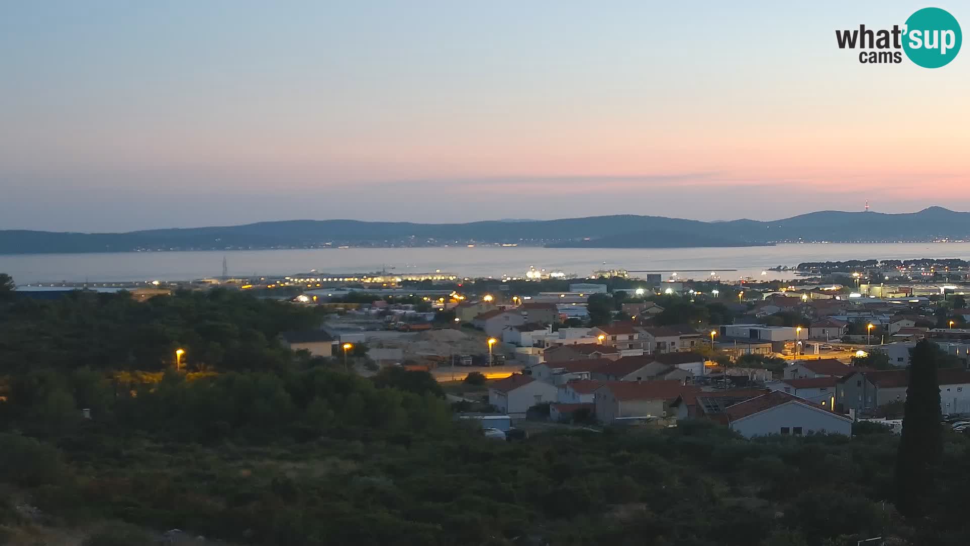 Zadar Port Gazenica Webcam Panorama, Zadar, Croatia