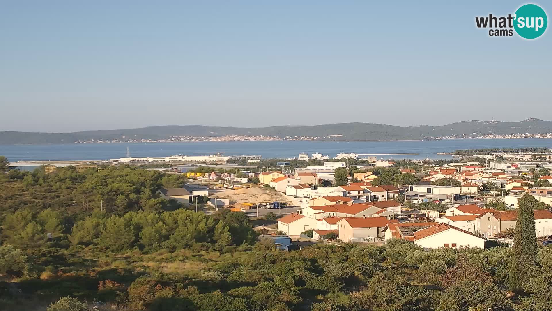 Zadar Port Gazenica Webcam Panorama, Zadar, Croatia