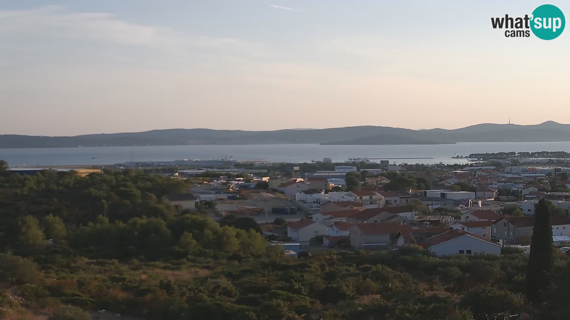 Zadar Port Gazenica Webcam Panorama, Zadar, Croatia