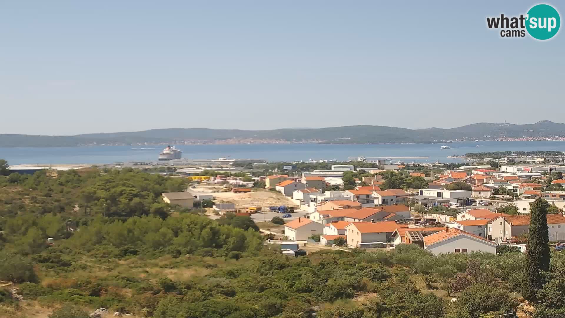 Zadar Port Gazenica Webcam Panorama, Zadar, Croatia