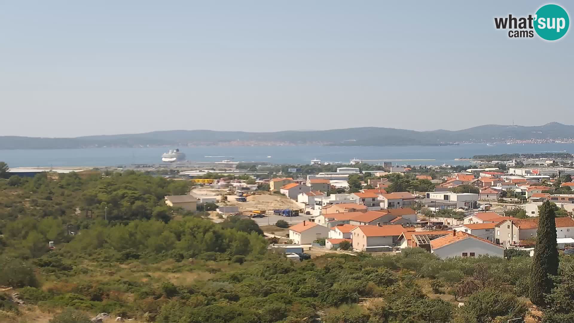 Zadar Porto di Gazenica Webcam Panorama, Zara, Croazia