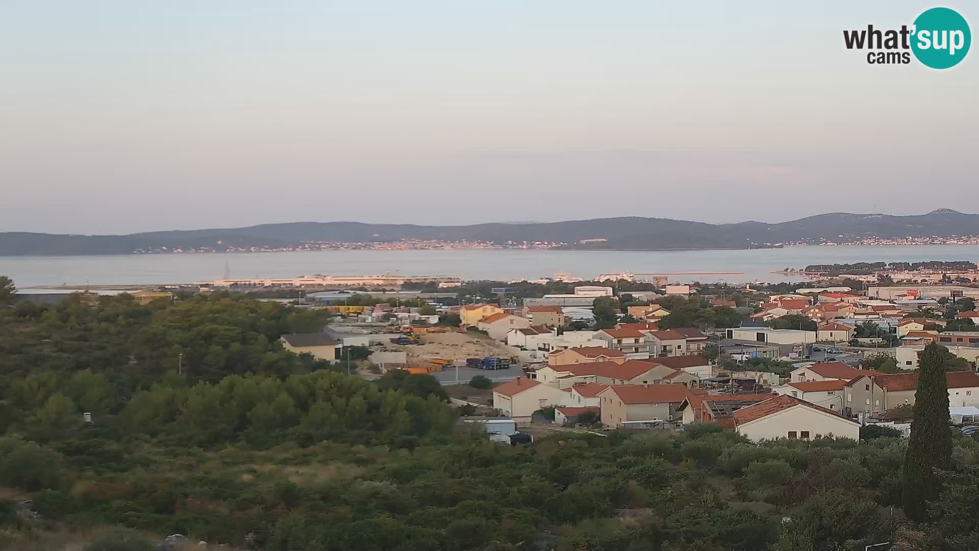 Zadar Port Gazenica Webcam Panorama, Zadar, Croatia