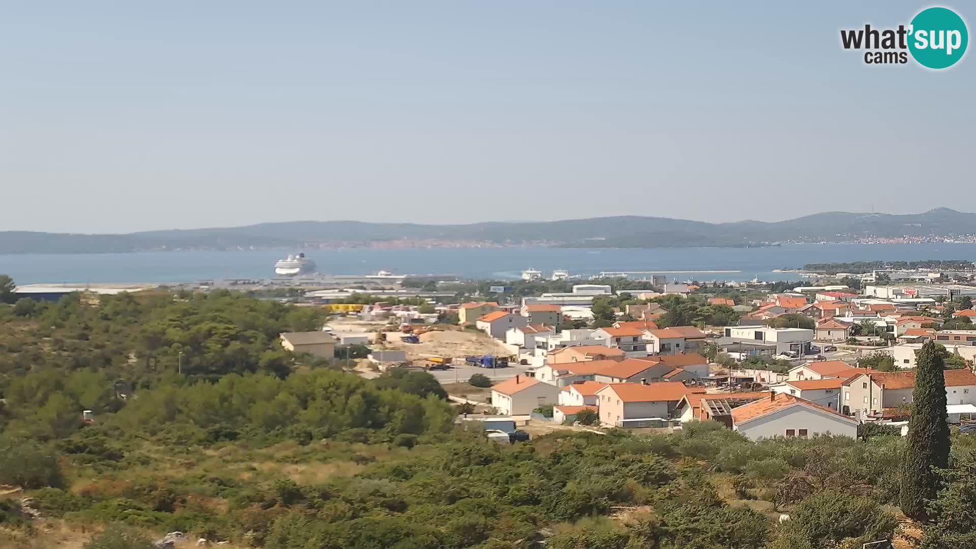 Zadar Port Gazenica Webcam Panorama, Zadar, Croatie