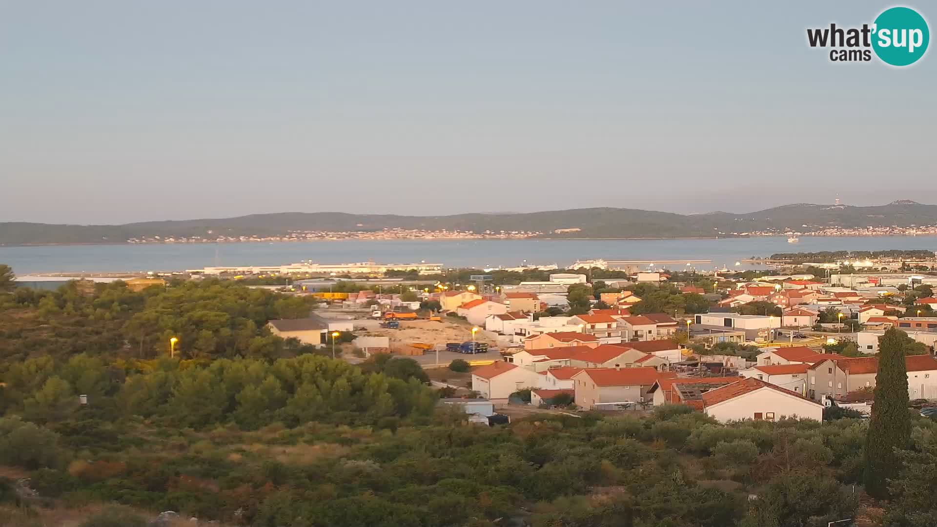 Zadar Port Gazenica Webcam Panorama, Zadar, Croatia