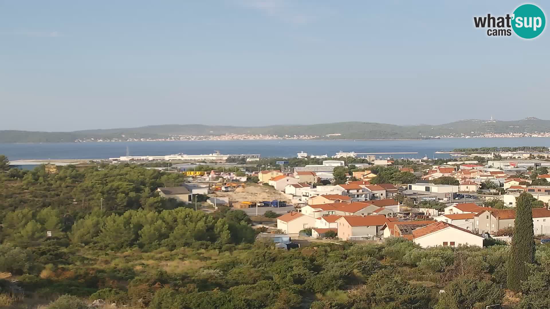 Zadar Port Gazenica Webcam Panorama, Zadar, Croatie