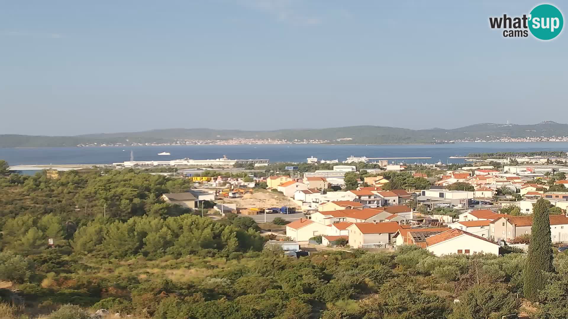 Zadar Port Gazenica Webcam Panorama, Zadar, Croatie
