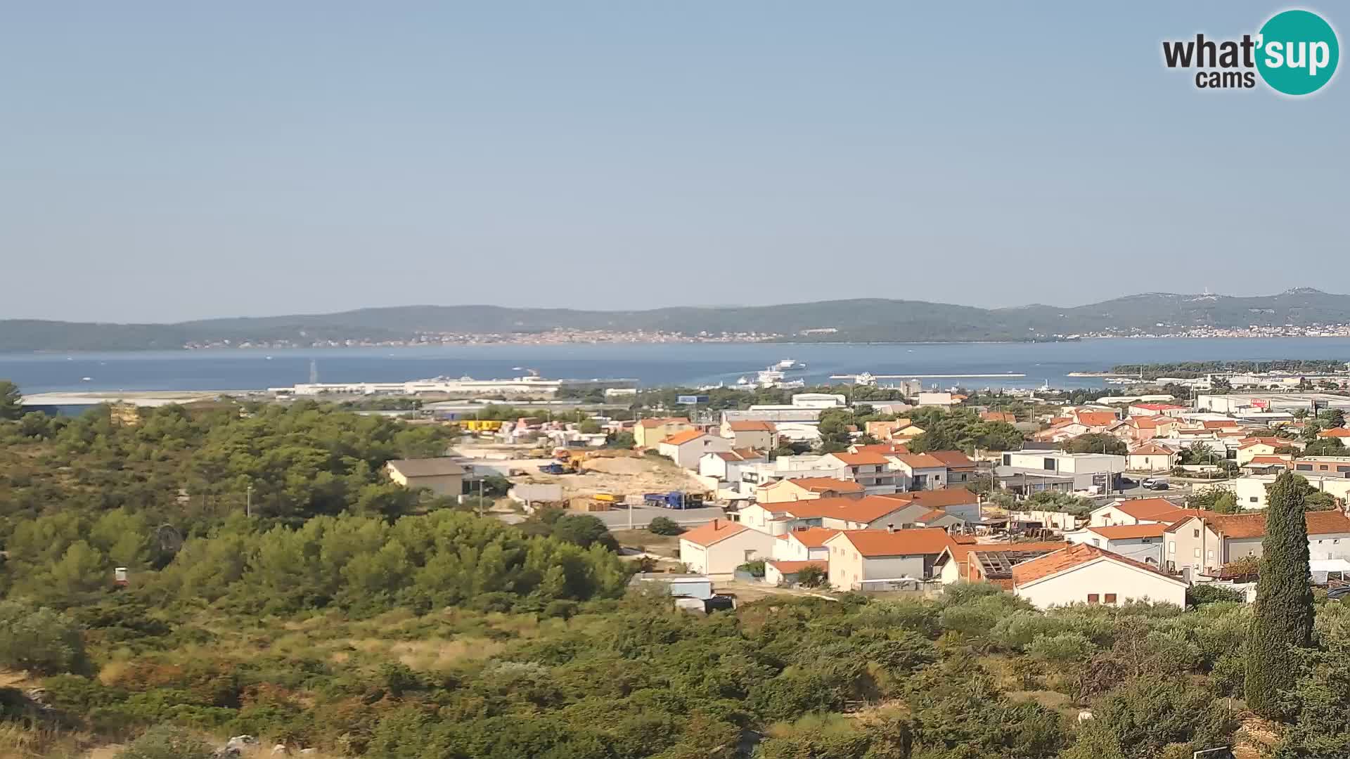 Zadar Port Gazenica Webcam Panorama, Zadar, Croatie