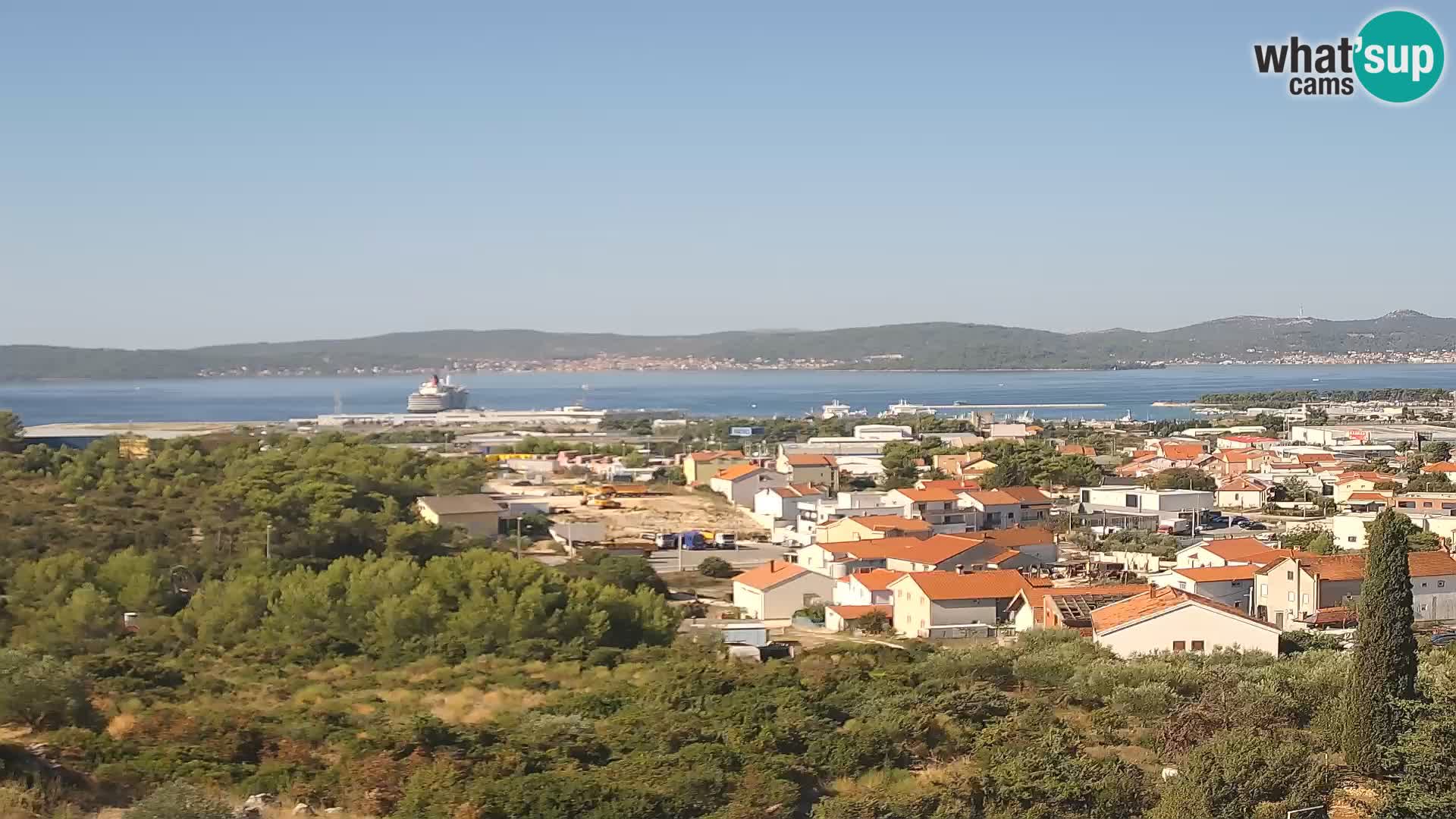 Zadar Port Gazenica Webcam Panorama, Zadar, Croatia