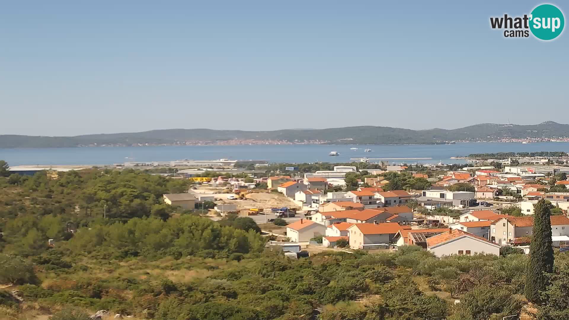 Zadar Port Gazenica Webcam Panorama, Zadar, Kroatien