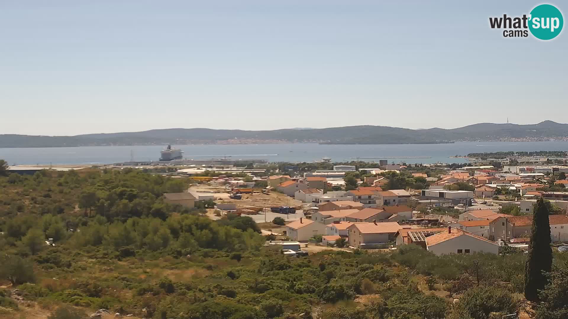 Zadar Port Gazenica Webcam Panorama, Zadar, Croatia