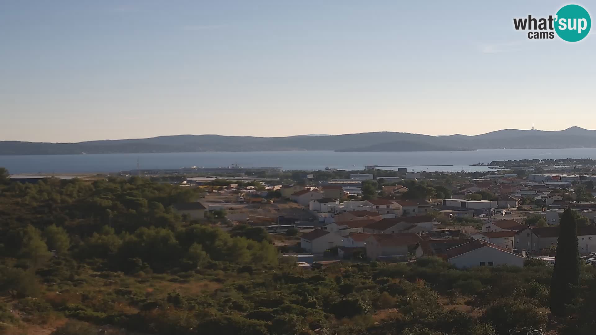 Zadar Pristanišče Gazenica s panoramsko spletno kamero, Zadar, Hrvaška