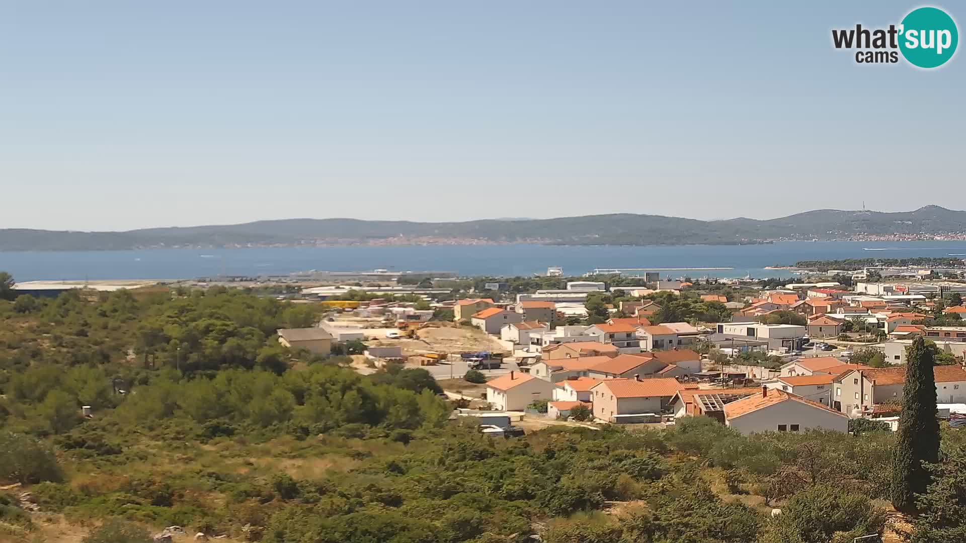 Zadar Pristanišče Gazenica s panoramsko spletno kamero, Zadar, Hrvaška