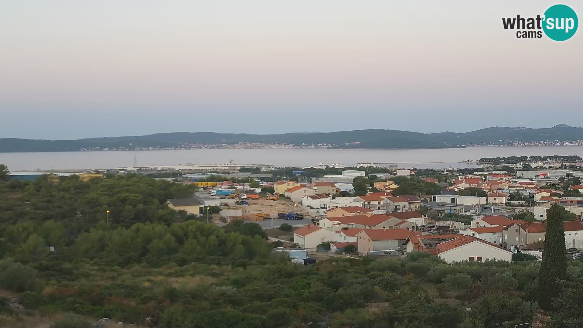 Zadar Porto di Gazenica Webcam Panorama, Zara, Croazia