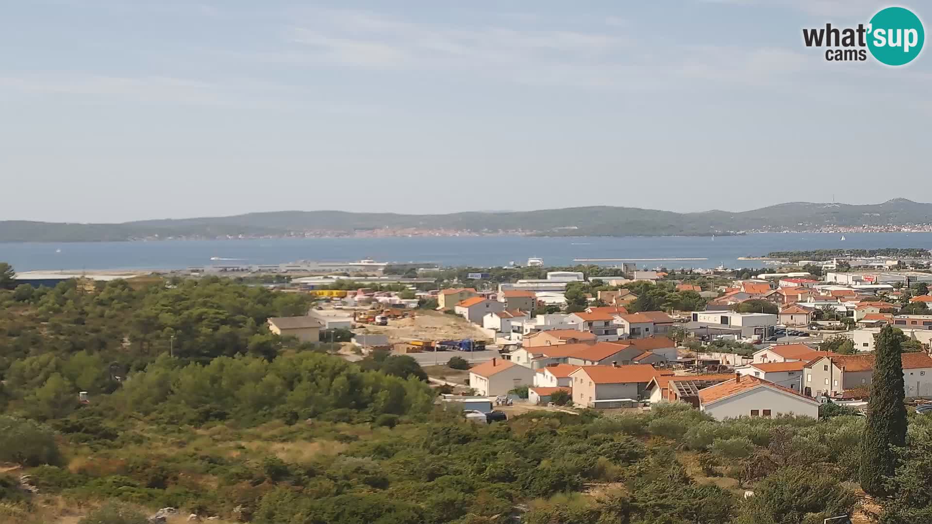 Zadar Port Gazenica Webcam Panorama, Zadar, Croatie