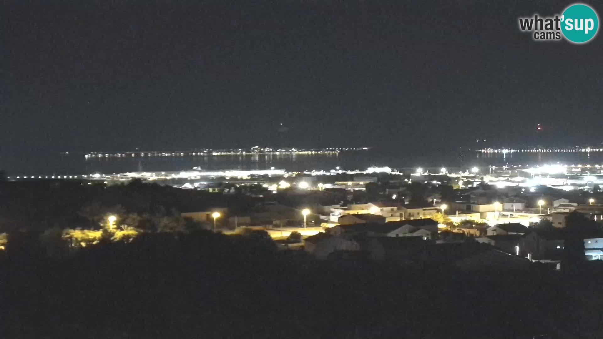 Panorama de la Webcam del Puerto Gazenica de Zadar, Zadar, Croacia