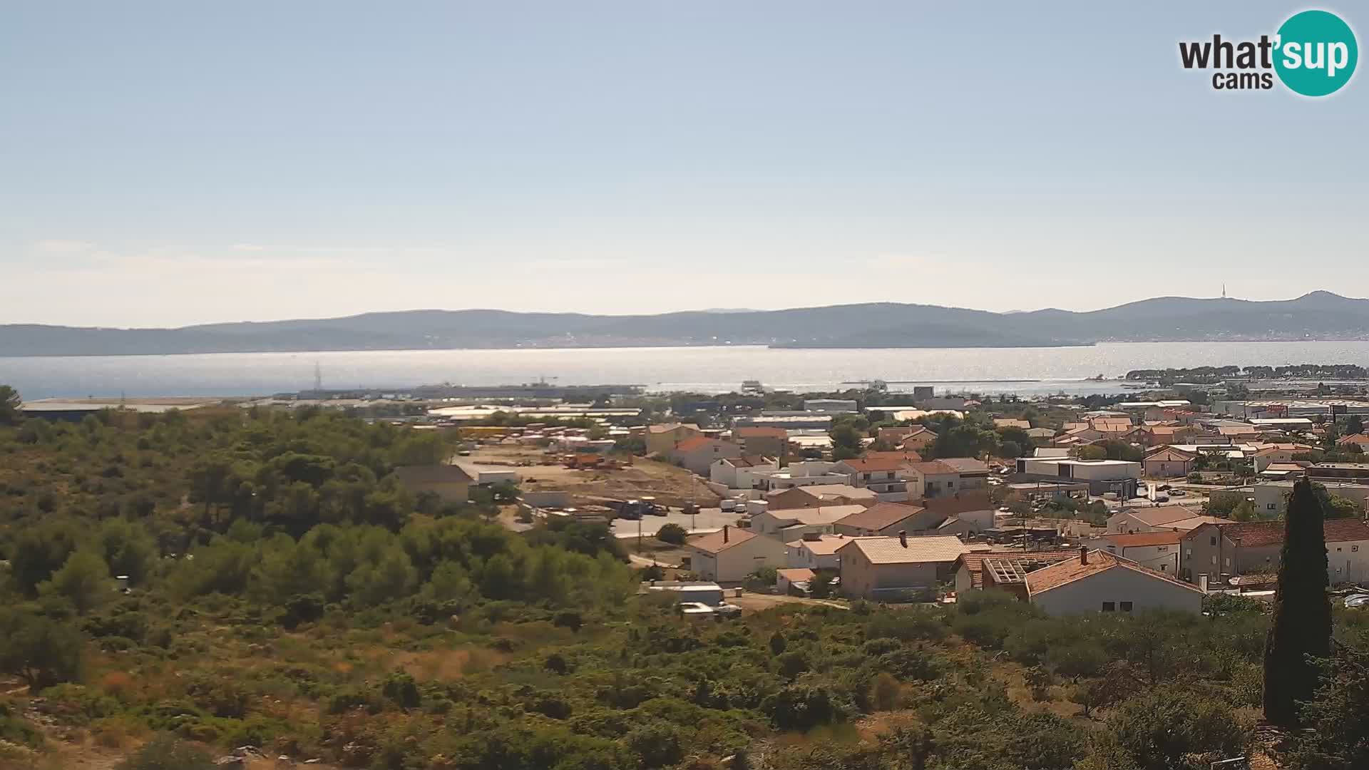 Zadar Pristanišče Gazenica s panoramsko spletno kamero, Zadar, Hrvaška