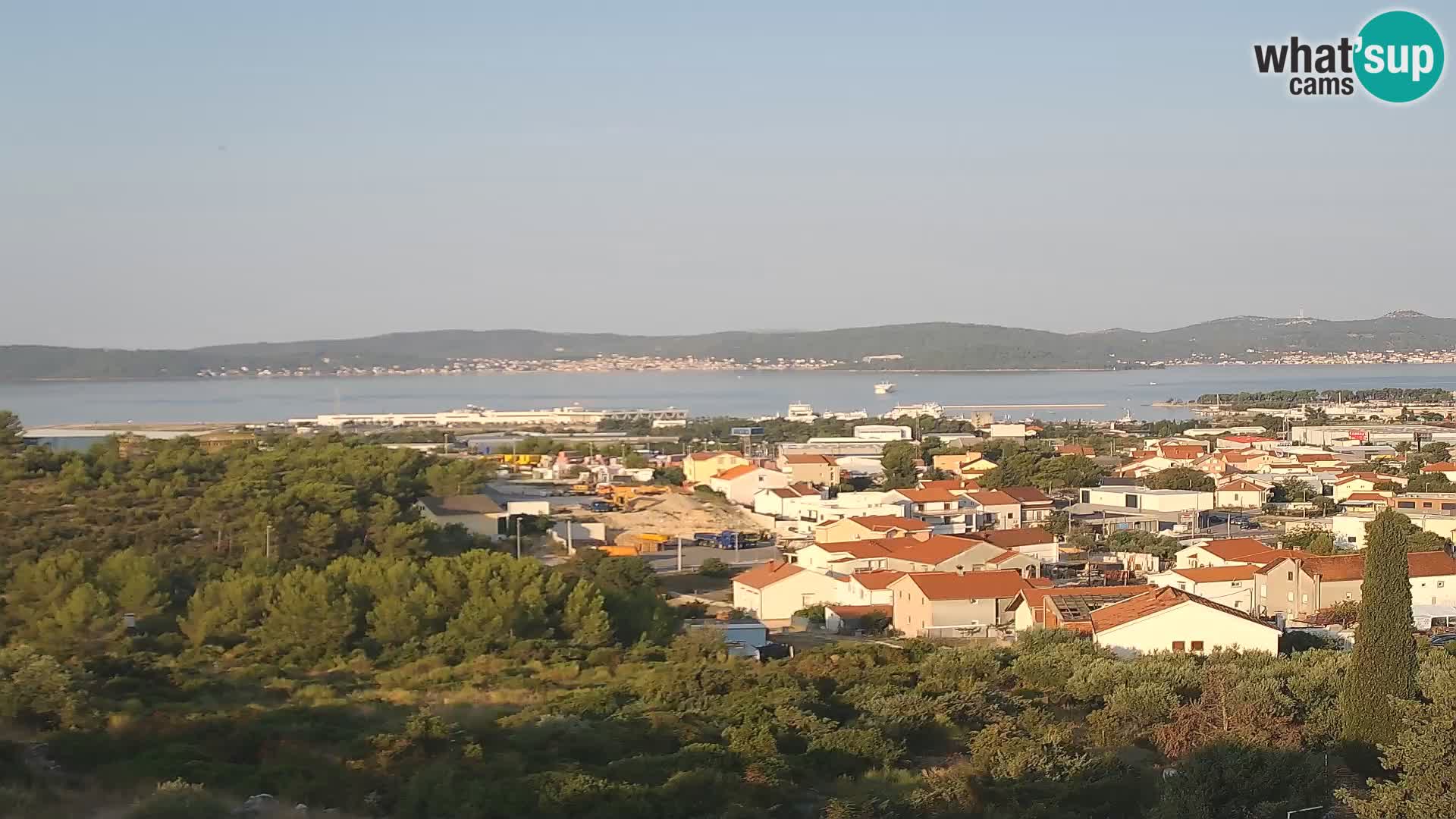 Zadar Port Gazenica Webcam Panorama, Zadar, Croatie
