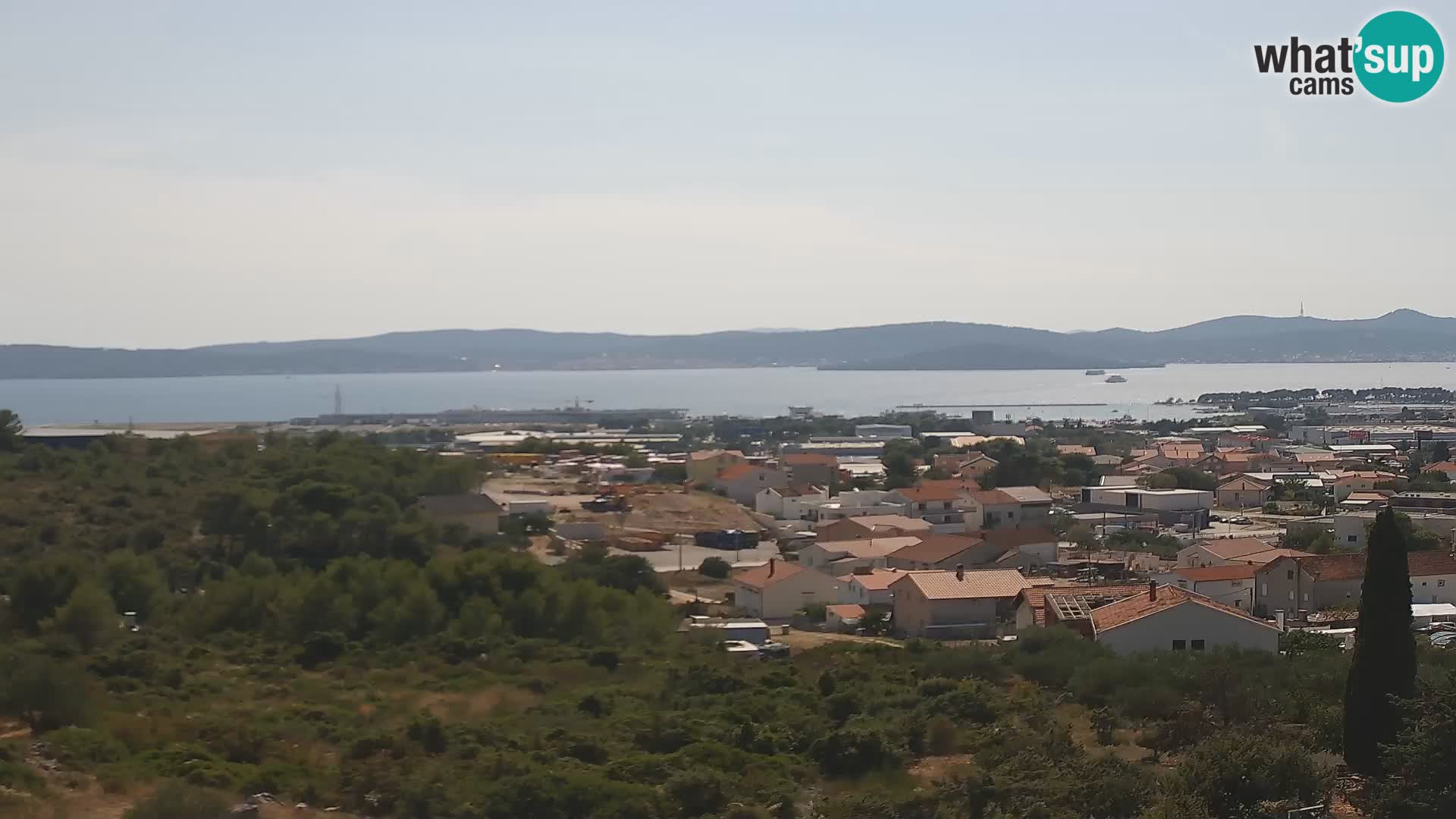 Zadar Port Gazenica Webcam Panorama, Zadar, Kroatien