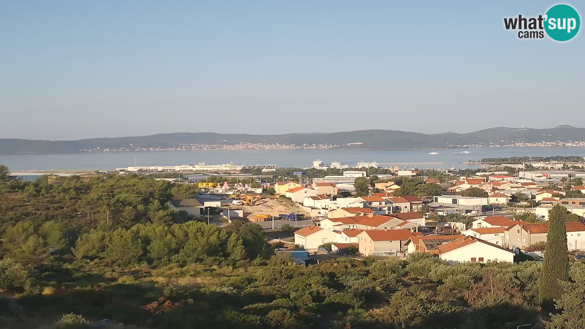 Zadar Port Gazenica Webcam Panorama, Zadar, Croatia