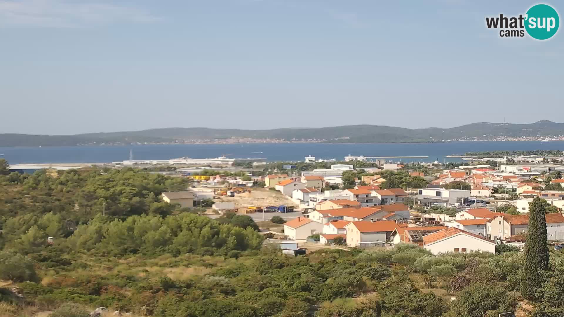Zadar Port Gazenica Webcam Panorama, Zadar, Kroatien