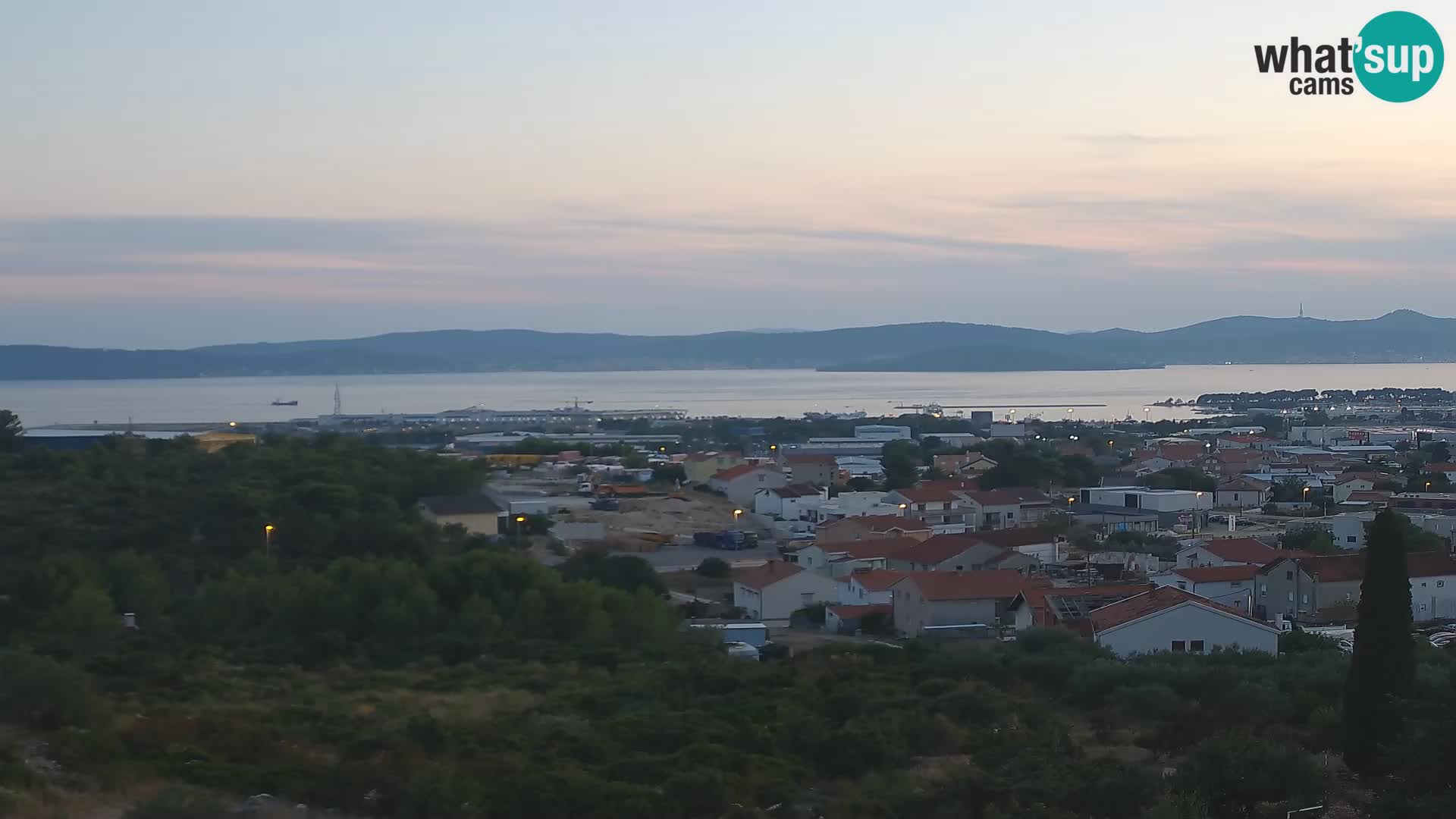 Zadar Port Gazenica Webcam Panorama, Zadar, Croatia