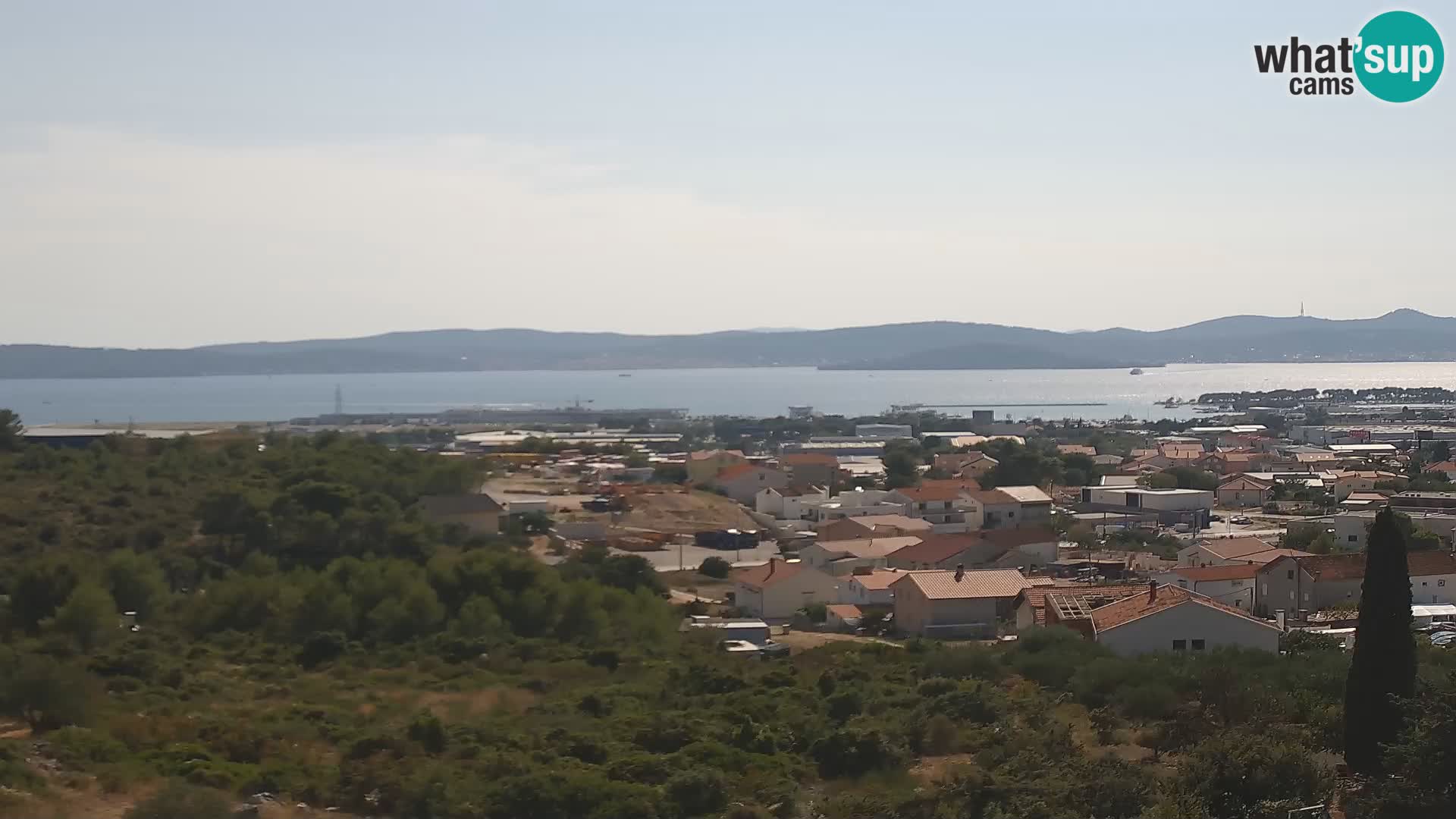 Zadar Port Gazenica Webcam Panorama, Zadar, Kroatien