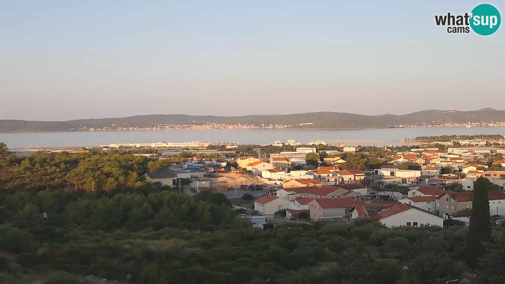 Zadar Port Gazenica Webcam Panorama, Zadar, Croatie