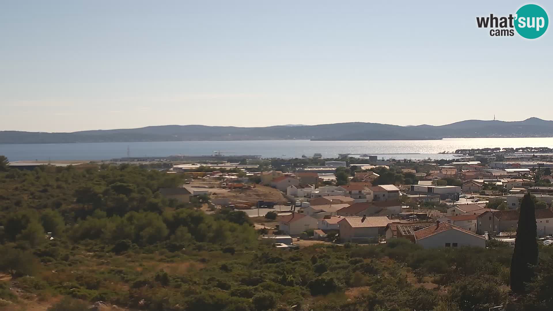 Panoramska web kamera Luke Gaženica u Zadru, Hrvatska