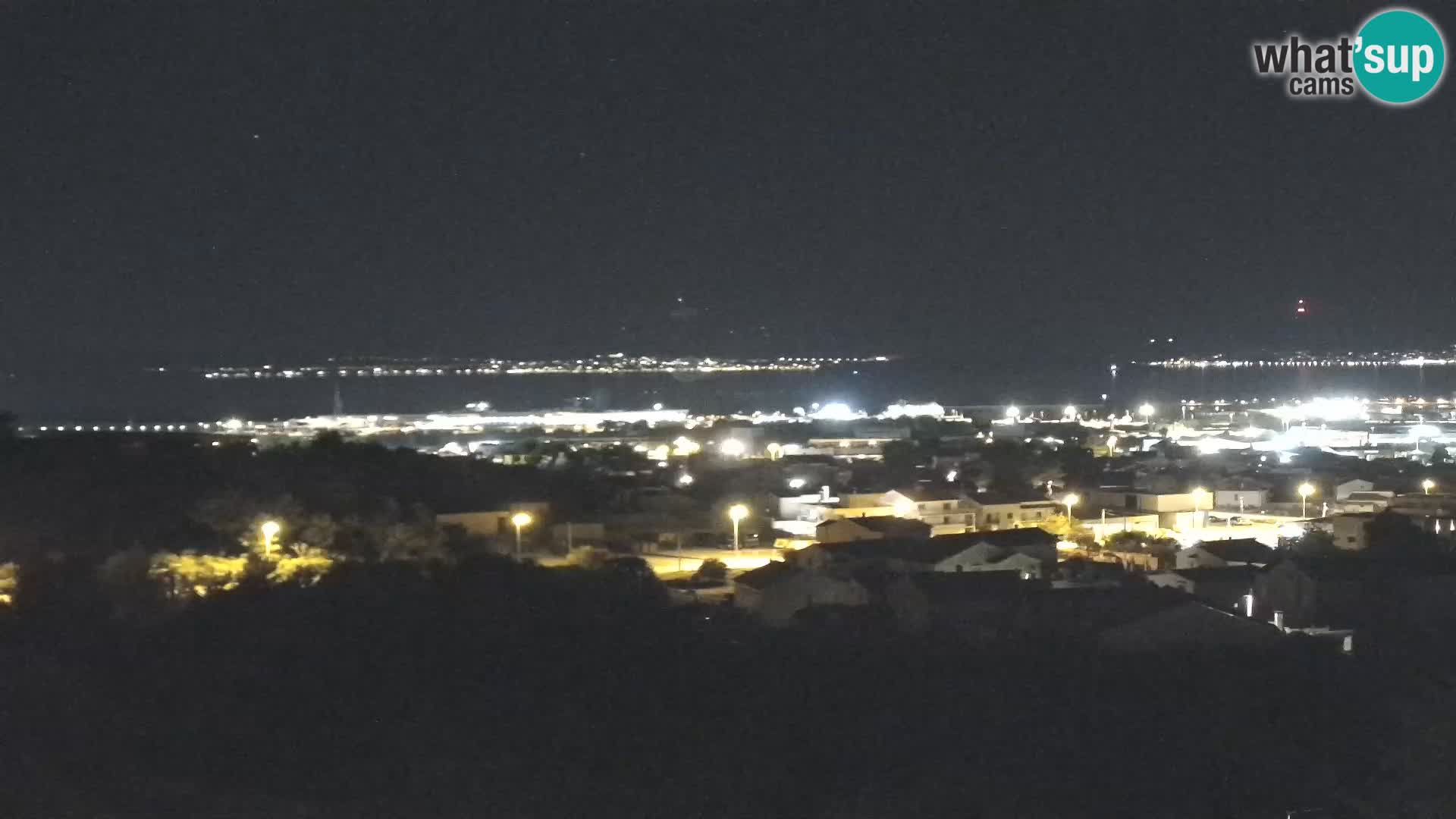 Panorama de la Webcam del Puerto Gazenica de Zadar, Zadar, Croacia