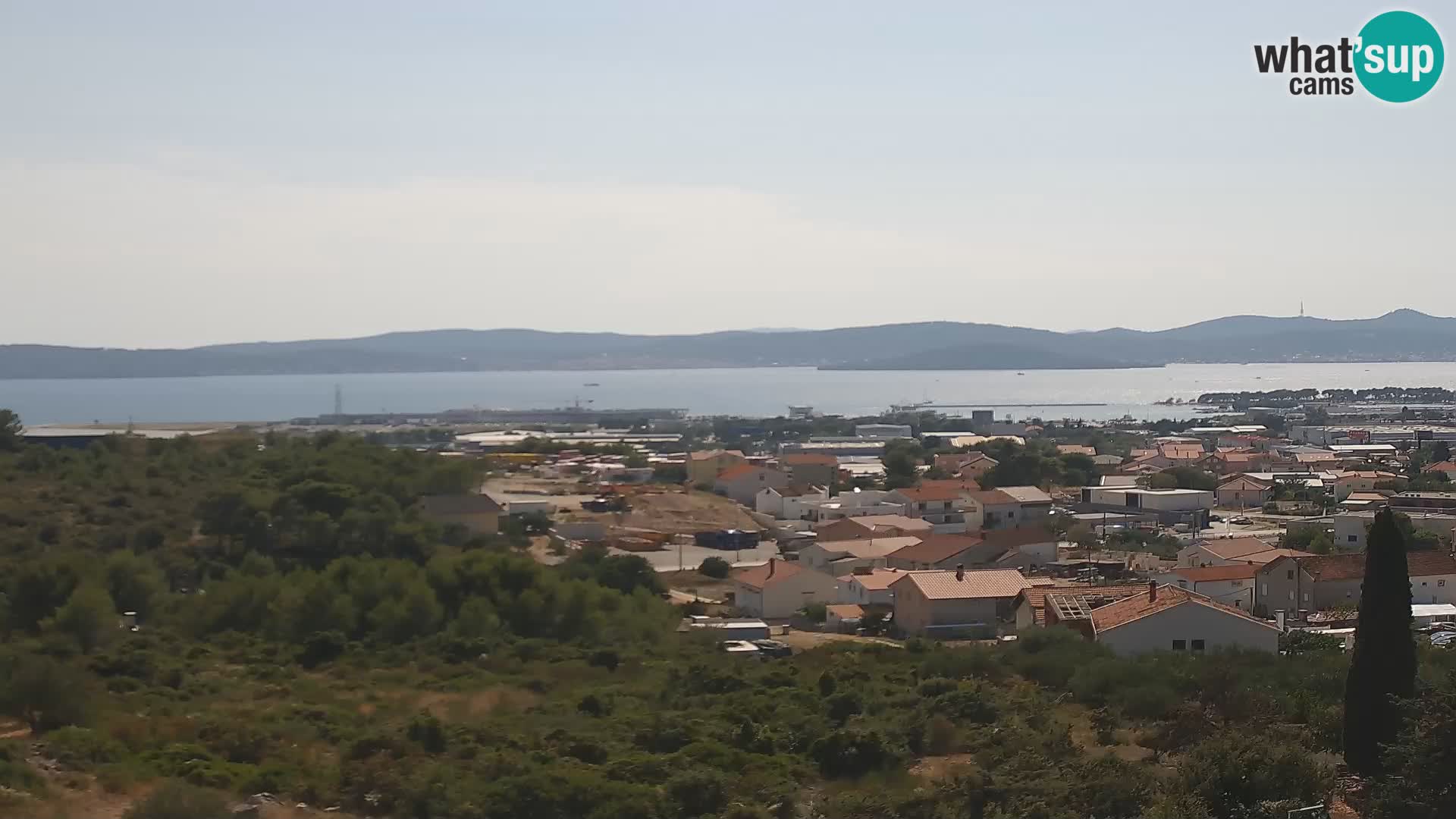 Panoramska web kamera Luke Gaženica u Zadru, Hrvatska